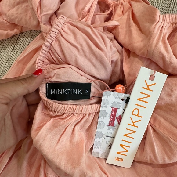 MINKPINK Iluka Puff Sleeve Midi Dress - Picture 9 of 9